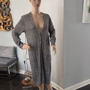 Eileen Fisher Linen Duster Cardigan